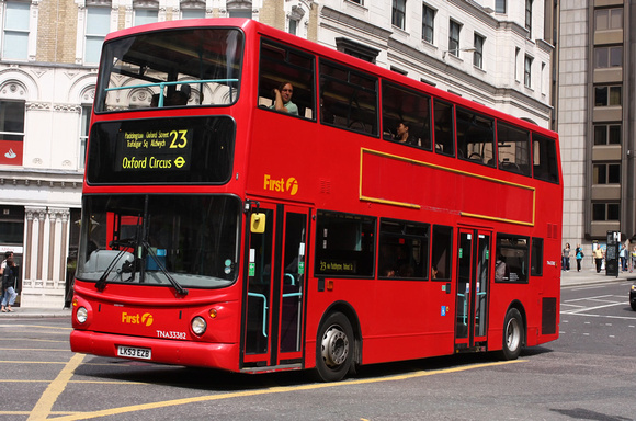 Route 23, First London, TNA33382, LK53EZB