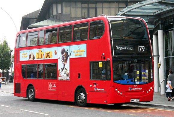 Route 179, Stagecoach London 10173, SN63JVY, Ilford