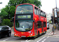 Route 22, Go Ahead London, WVL16, LG02KHP, Putney Bridge