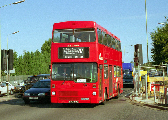 Route 217, MTL London, M1147, B147WUL, Enfield