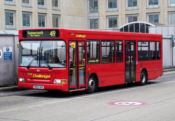 Route 419, NCP Challenger, NCP10, SN55HKO, Hammersmith