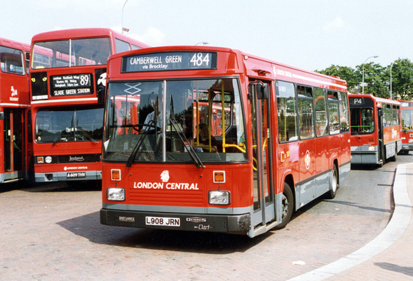 Route 484, London Central, DEL8, L908JRN, Lewisham