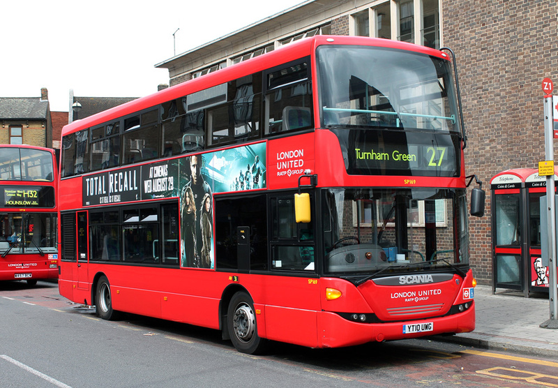 London Bus Routes | Route 27: Chalk Farm - Hammersmith | Route 27 ...