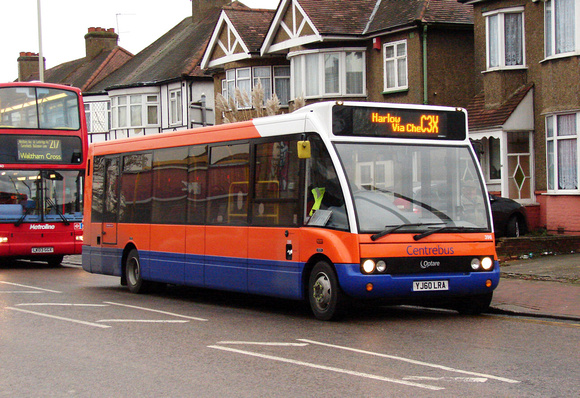 Route C3X, Centrebus 396, YJ60LRA, Waltham Cross