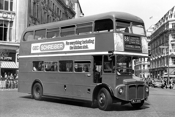 Route 88, London Transport, RM333, WLT333