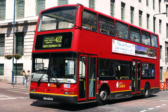 Route 422, London Central, PVL1, V301LGC, Woolwich