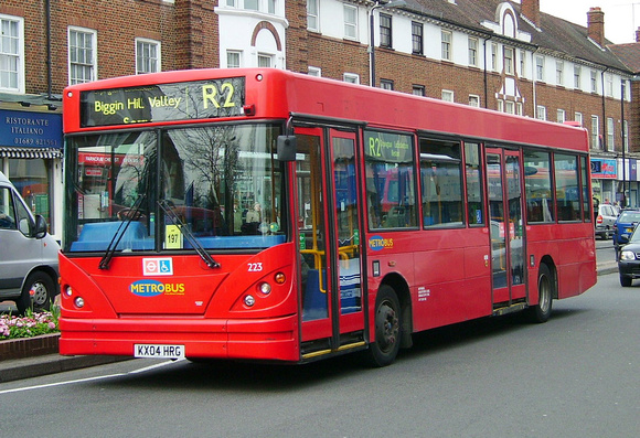 Route R2, Metrobus 223, KX04HRG, Orpington
