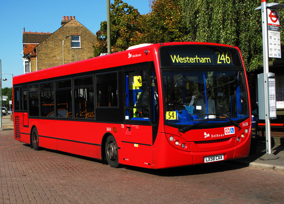 Route 246, Selkent ELBG 36011, LX58CAA, Bromley