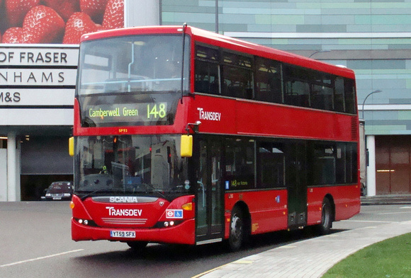 Route 148, Transdev, SP93, YT59SFX, White City