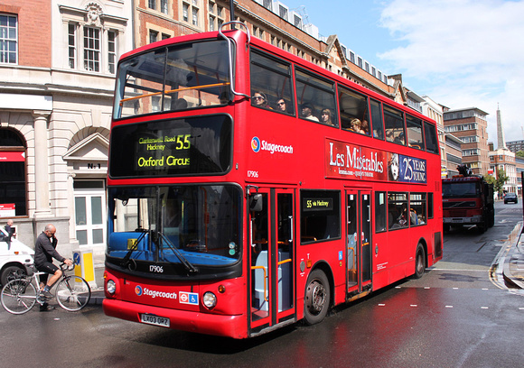 Route 55, Stagecoach London 17906, LX03ORZ, Clerkenwell