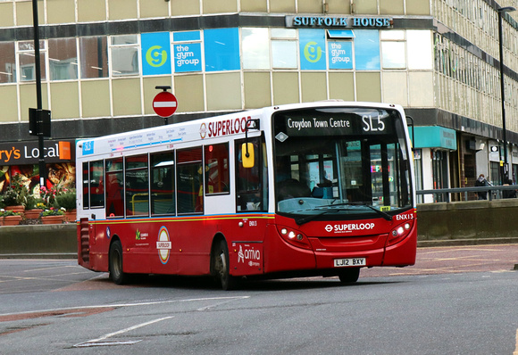 Route SL5, Arriva London, ENX13, LJ12BXY, Croydon