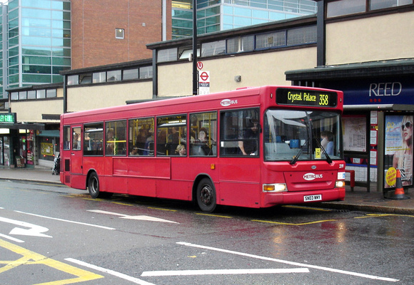 Route 358, Metrobus 219, SN03WMY, Bromley