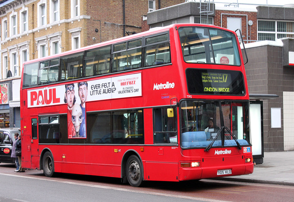 Route 17, Metroline, TP5, T105KLD, Archway