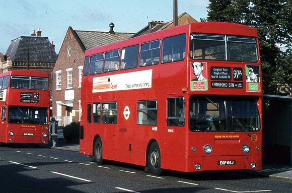 Route 97A, London Transport, DMS65, EGP65J, Walthamstow