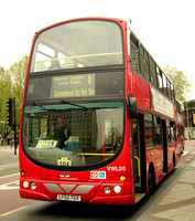 Route 1, East Thames Buses, VWL20, LF52TGX, Waterloo