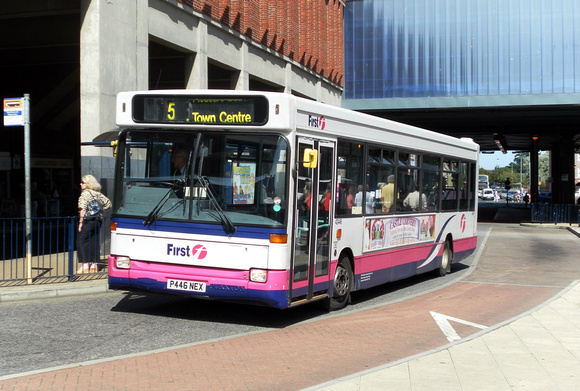 Route 5, First 43446, P446NEX, Great Yarmouth