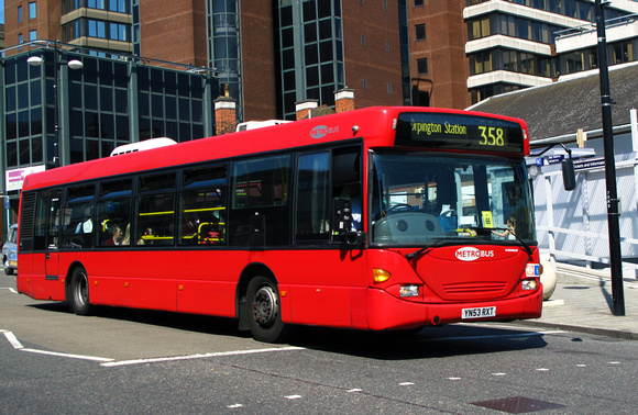 Route 358, Metrobus 524, YN53RXT, Bromley