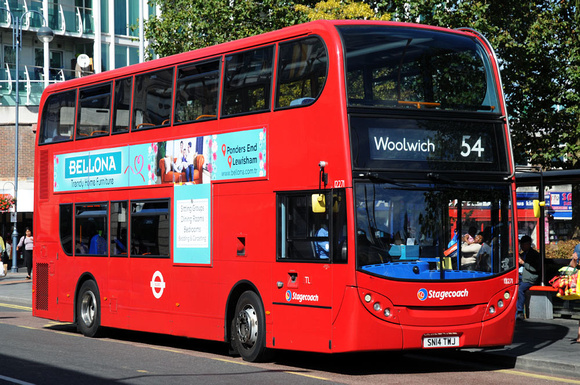Route 54, Stagecoach London 12271, SN14TWJ, Woolwich