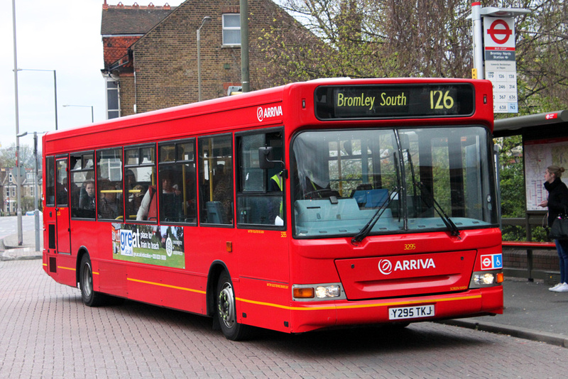 London Bus Routes | Route 126: Bromley Town Centre - Eltham, High ...