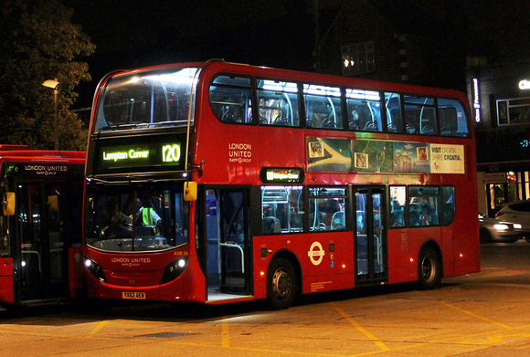 Route 120, London United RATP, ADE24, YX62AEW, Hounslow