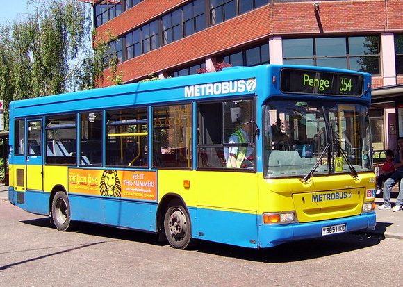 Route 354, Metrobus 385, Y385HKE, Bromley