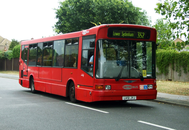 London Bus Routes | Route 352: Bromley North - Lower Sydenham | Route ...