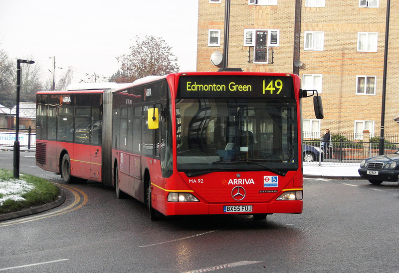 London Bus Routes | Route 149: Edmonton Green - London Bridge | Route