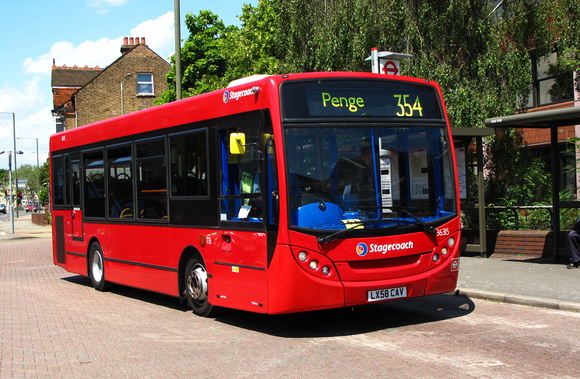 Route 354, Stagecoach London 36315, LX58CAV, Bromley