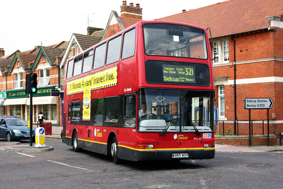 Route 321, London Central, PVL65, W465WGH, Sidcup