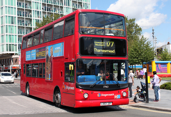 Route 177, Stagecoach London 17963, LX53JZF, Woolwich