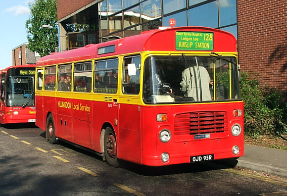 Route 128, London Transport, BL95, OJD95R, Ruislip