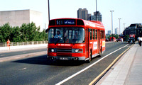 Route 501, Red Arrow, LS456, GUW456W, Waterloo Bridge