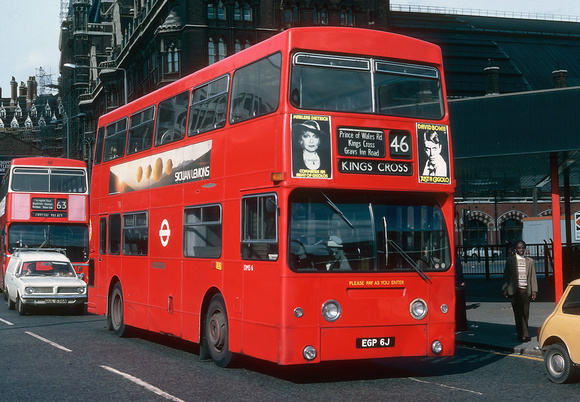 Route 46, London Transport, DMS6, EGP6J, King's Cross