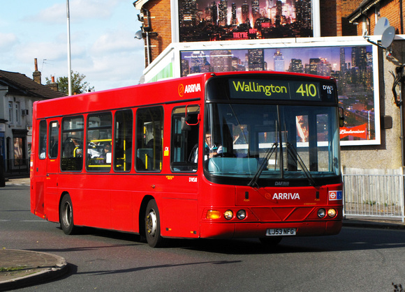 Route 410, Arriva London, DWS18, LJ53NFG, Croydon