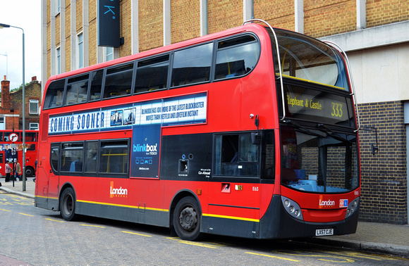 Route 333, London General, E65, LX57CJE, Tooting