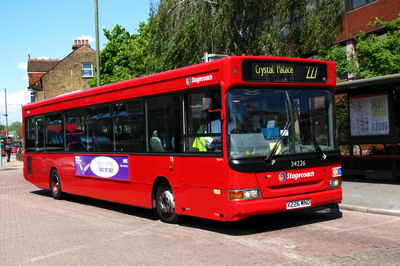 Route 227, Stagecoach London 34226, X226WNO, Bromley North
