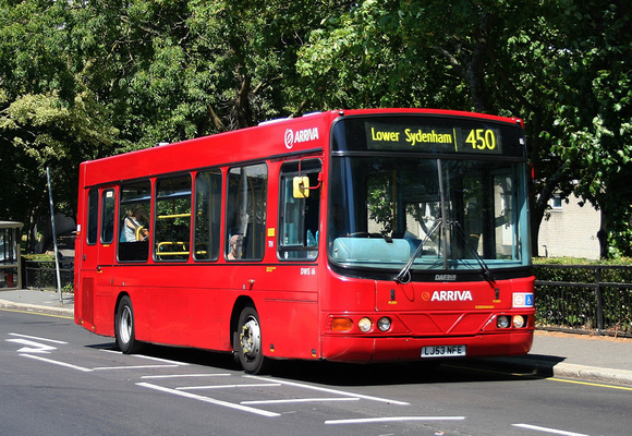 Route 450, Arriva London, DWS16, LJ53NFE, Crystal Palace