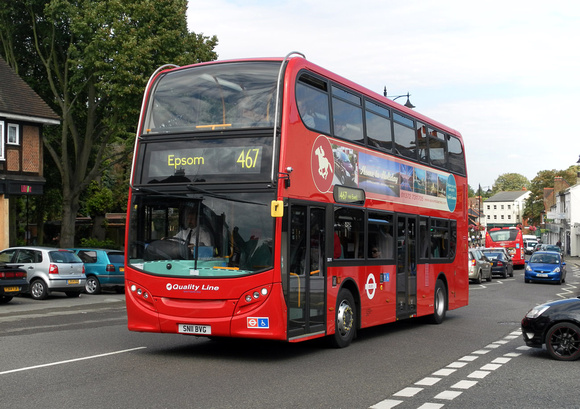 Route 467, Quality Line, DD11, SN11BVG, Ewell