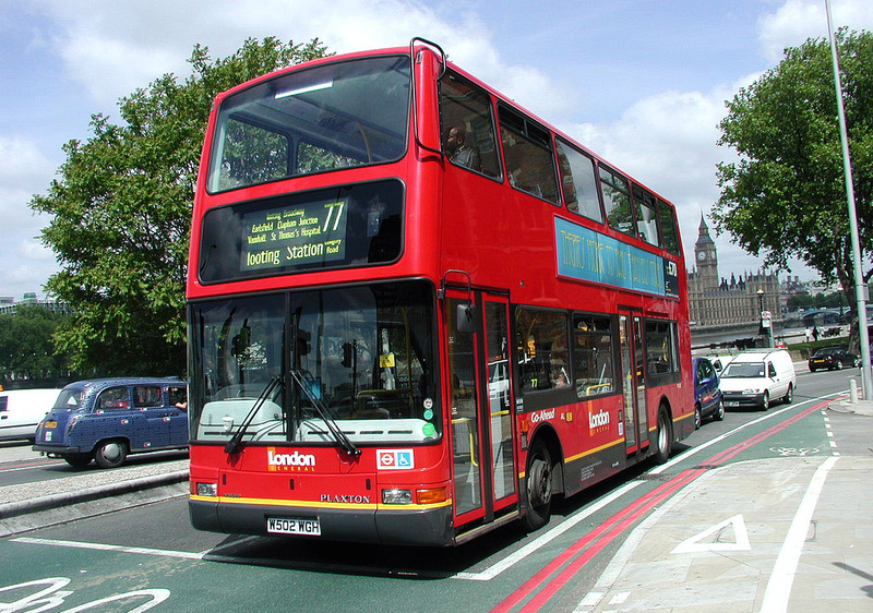 London Bus Routes Route 77 Tooting Station Waterloo Station