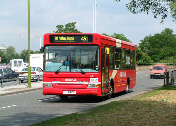 Route 491, Arriva London, PDL64, LJ51DCX