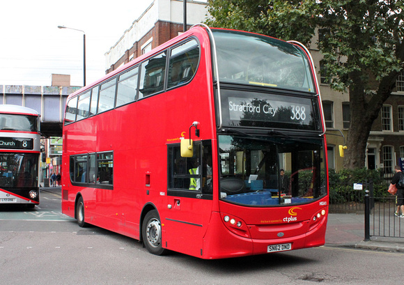 Route 388, CT Plus, HEA1, SN62DND, Bethnal Green
