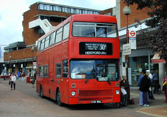 Route 310A, London Transport, M1151, B151WUL, Waltham Cross