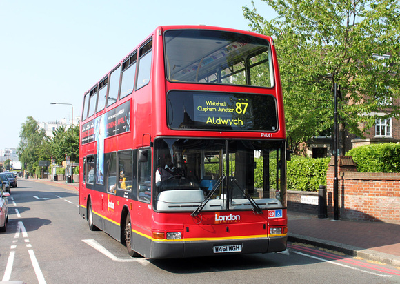 Route 87, London General, PVL61, W461WGH, Wandsworth
