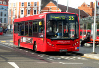 Route 33, London United RATP, DE72, SK07DXX, Hammersmith