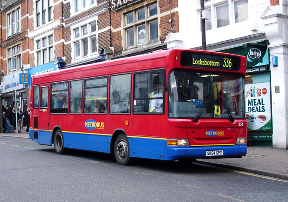 Route 336, Metrobus 254, SN54GPZ, Bromley