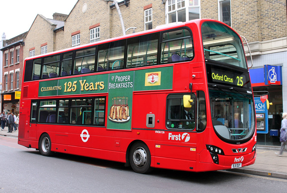 Route 25, First London, VN36126, BJ11DUY, Ilford