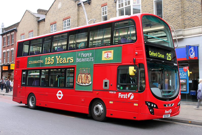 London Bus Routes | Route 25: City Thameslink - Ilford ...