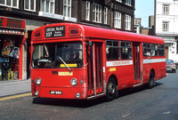 Route 227, London Transport, SMS818, JGF818K