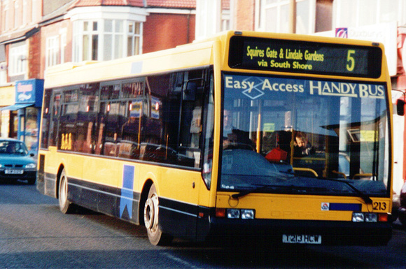 Route 5, Blackpool Transport 213, T213HCW, Blackpool