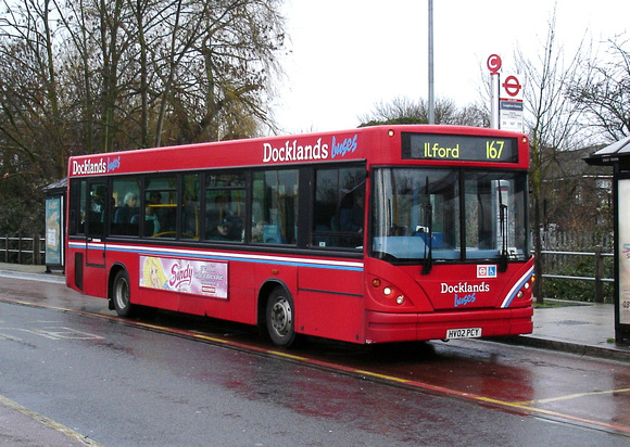 Route 167, Docklands Buses, HV02PCY, Loughton